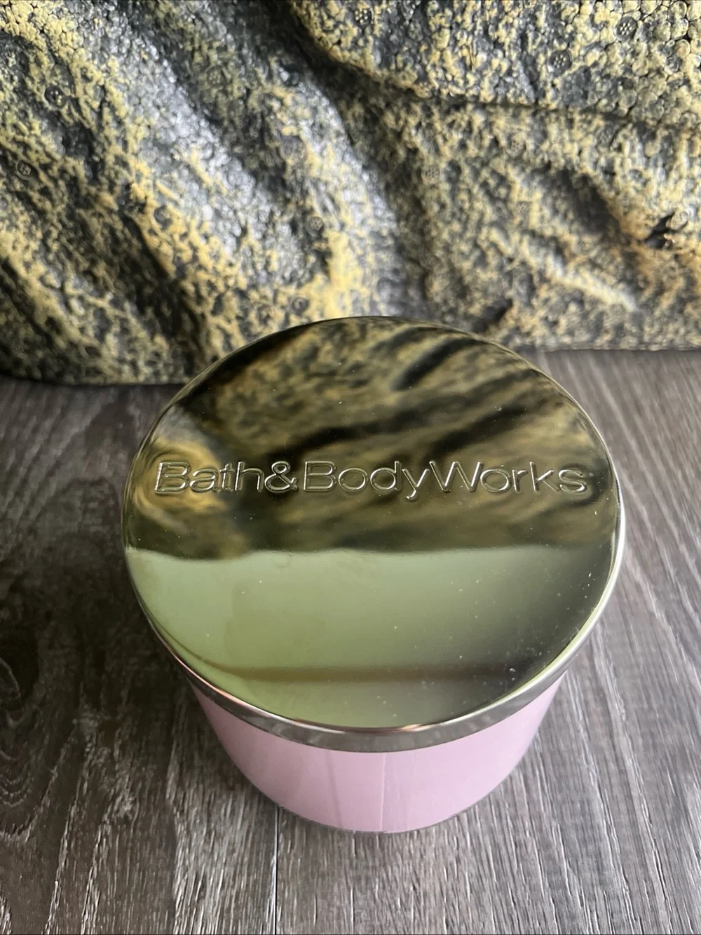 Bath & Body Works A Thousand Wishes Pink and Silver Scented Candle